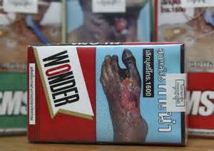 Thai cigarette pack warning advert cigarette advert-th