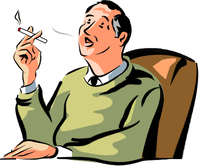 man-smoking-at-desk-cartoon man-smoking-at-desk-cartoon